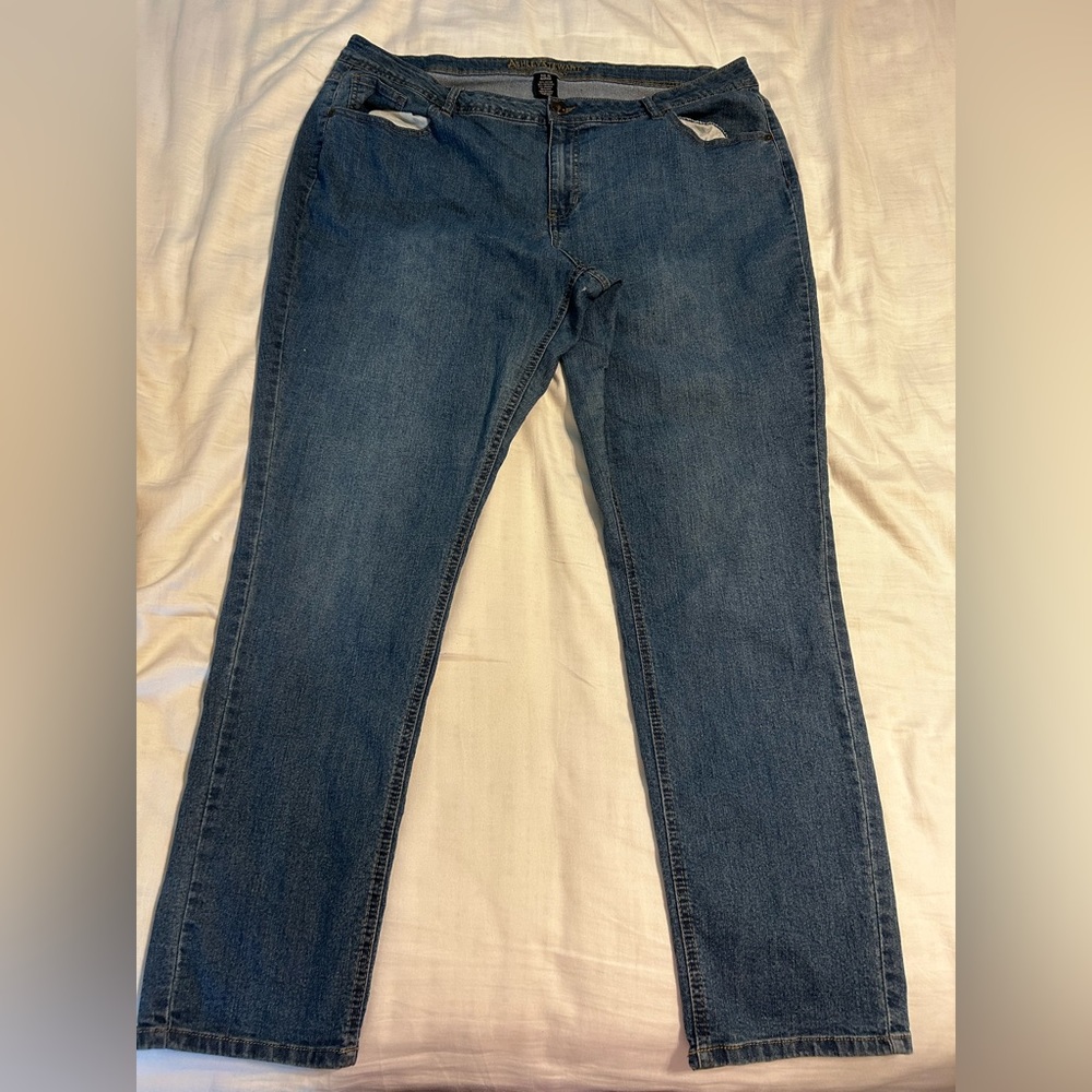 Ashley Stewart skinny jeans
